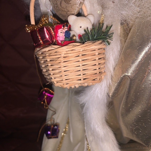 Nancy Beck 1998 Vintage Collectible Father Snow Doll; signed by Nancy Beck - Picture 3 of 8